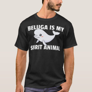 Beluga Whale Cadeau Baby Beluga Costume Pullover H
