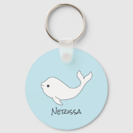 Beluga Whale Name Schlüsselanhänger