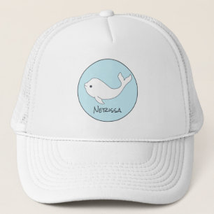 Beluga Whale Name Trucker Hat Truckerkappe