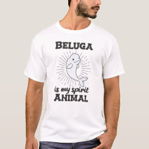 Beluga Whale Niedliche Tiere für Kinder T-Shirt