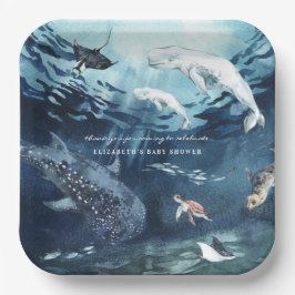 Beluga Whale | Ocean Baby Show Pappteller