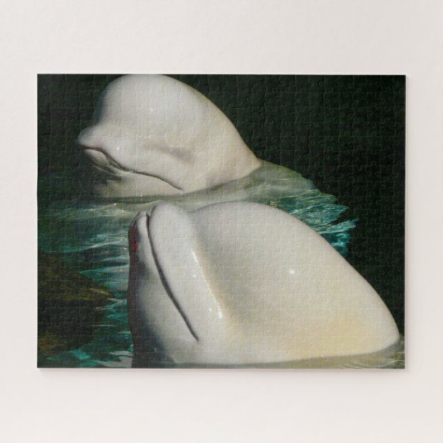 Beluga Whales Jigsaw Puzzle (Horizontal)