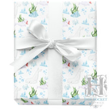 Beluga Whales Wrapping Paper