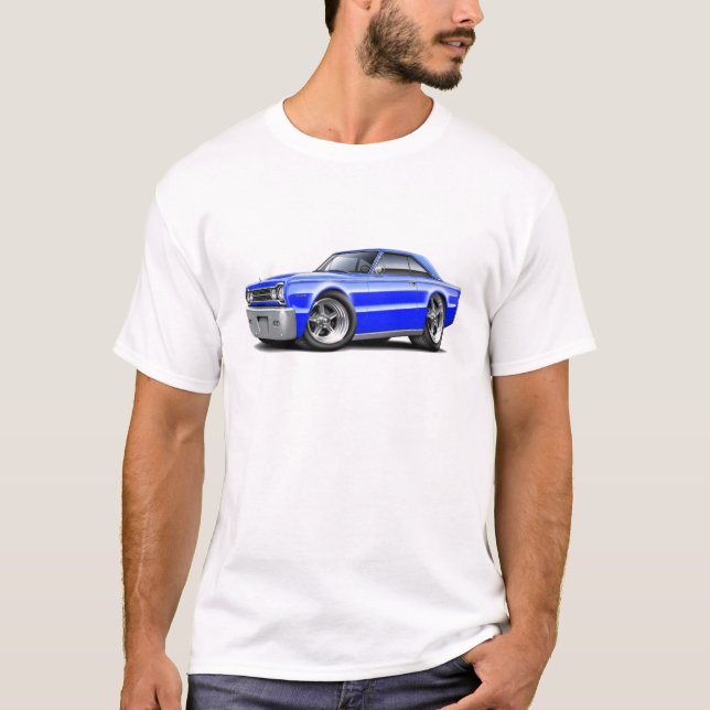 Belvedere-Blau-Auto 1967 T-Shirt (Vorderseite)