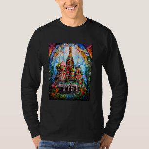 Belvedere Glass Style St. Basils Kathedrale T-Shirt