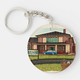 Belvoir Elementary Alumni (Personalisiert) Schlüsselanhänger