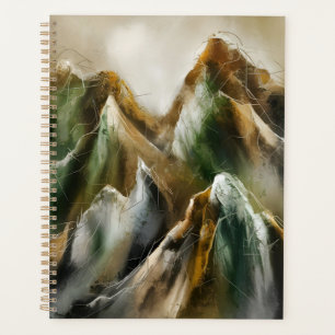 Bemalte Berge Planer