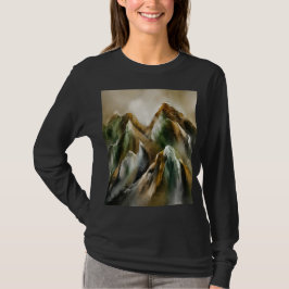 Bemalte Berge T-Shirt