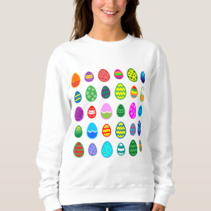 Bemalte Ostereier Sweatshirt