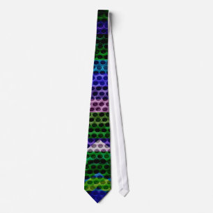 Bemalter Trendy Chevron-Loch #5 Krawatte