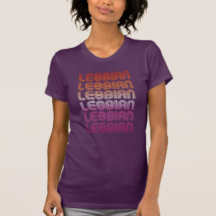 Bemaltes Lesben-Stolz T-Shirt