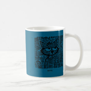 Bemerkt lustige Katzen-Meme Kaffeetasse