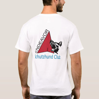 Bemühung Schutzhund Verein-Logo-kurzes T-Shirt