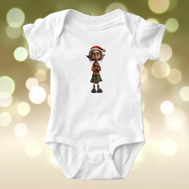 Bemused Oma Christmas Elf Baby Bodysuit Strampler (Von Creator hochgeladen)