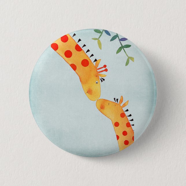 Bemuttert Liebe Button (Vorderseite)