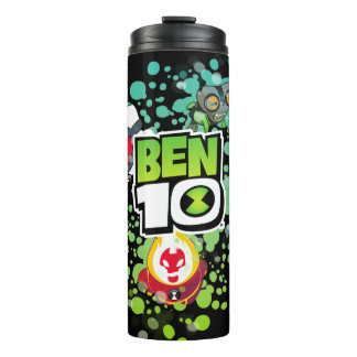 Ben 10 Alien Forms Bubble Graphic Thermosbecher