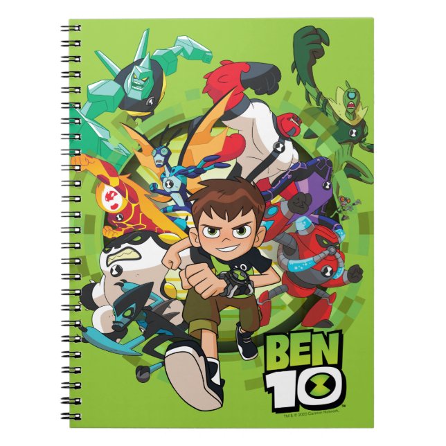 Ben 10 Alien Rush Graphic Notizblock (Vorderseite)
