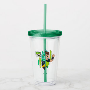 Ben 10 Diamondhead DNA-Transformation Acryltrinkbecher