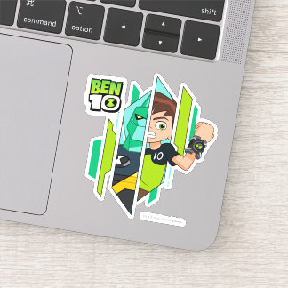 Ben 10 Diamondhead DNA Transformation Aufkleber