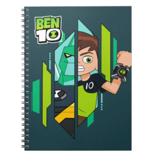 Ben 10 Diamondhead DNA Transformation Notizblock