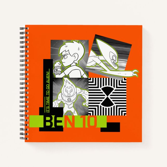 Ben 10 - Es ist Zeit, Alien zu gehen Notizbuch (Vorderseite)