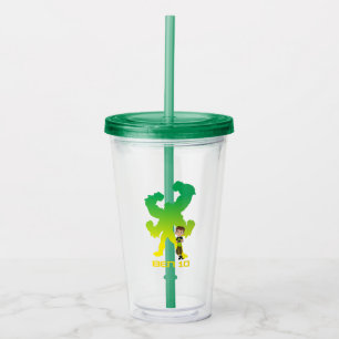 Ben 10 & Four Arms Shadow Acryltrinkbecher