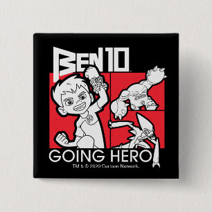 Ben 10 Going Hero Button