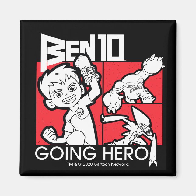 Ben 10 Going Hero Magnet (Vorne)