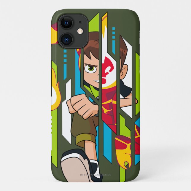 Ben 10 Heatblast DNA Transformation Case-Mate iPhone Hülle (Rückseite)