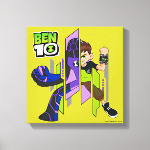 Ben 10 Upgrade-DNA-Transformation Leinwanddruck