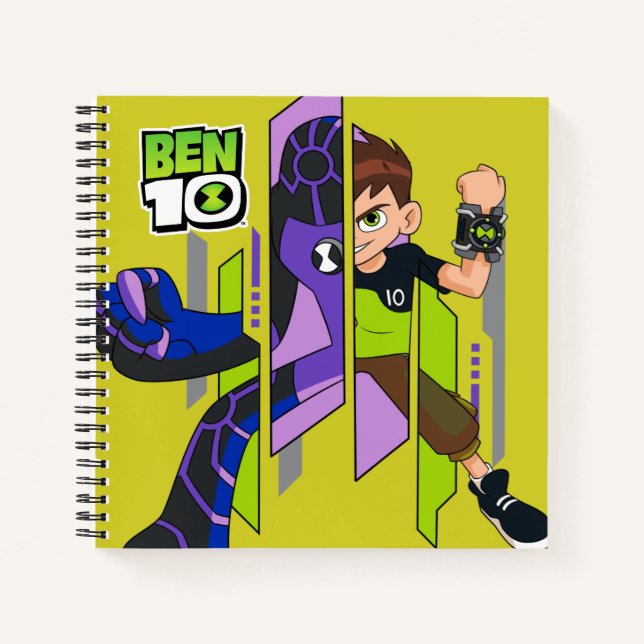 Ben 10 Upgrade-DNA-Transformation Notizbuch (Vorderseite)