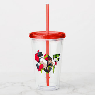 Ben 10 Vier Waffen DNA-Transformation Acryltrinkbecher
