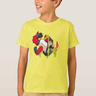 Ben 10 Vier Waffen DNA Transformation T-Shirt