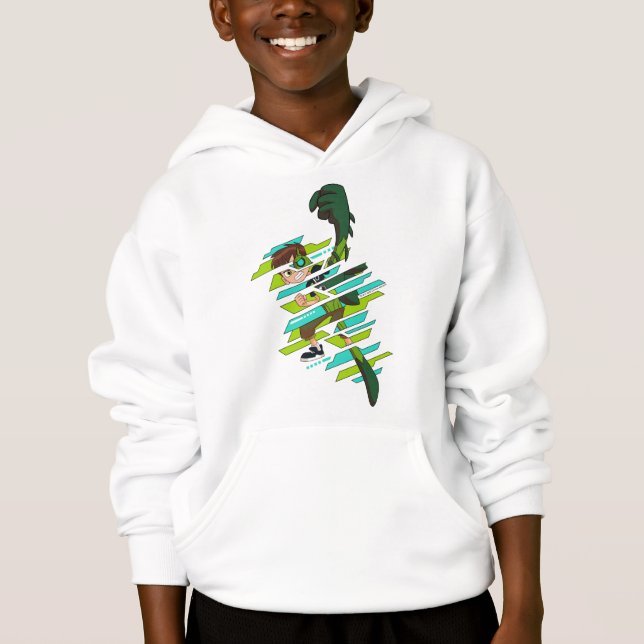 Ben 10 Wildvine DNA Transformation Hoodie (Vorderseite)