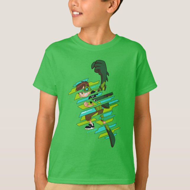Ben 10 Wildvine DNA Transformation T-Shirt (Vorderseite)