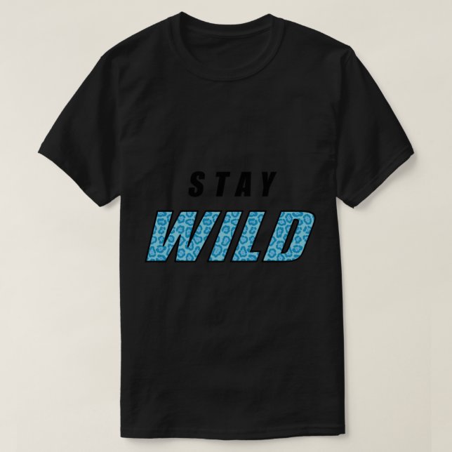 Ben Azelart Merch Bleibe Wild Merch Bleibe Wild T-Shirt (Design vorne)