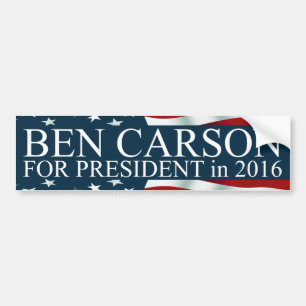 Ben Carson für das Amt des Präsidenten im Jahr 201 Autoaufkleber
