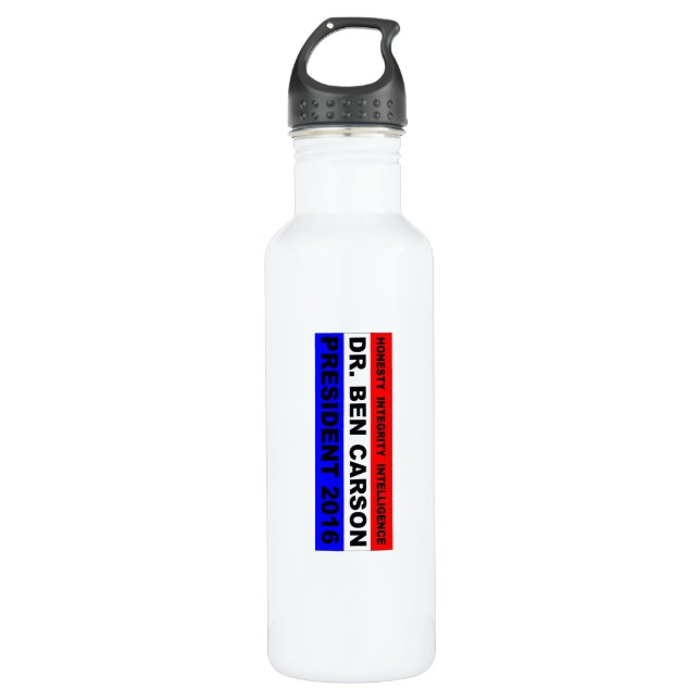 Ben Carson für das Präsidentenamt 2016 Trinkflasche (Vorderseite)
