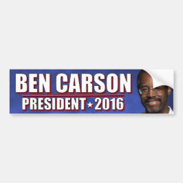 Ben Carson für Präsidenten 2016 Autoaufkleber