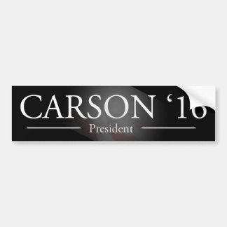 Ben Carson für Präsidenten Autoaufkleber
