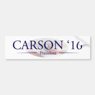 Ben Carson für Präsidenten Gifts Autoaufkleber