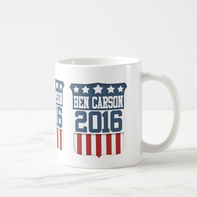 Ben Carson Präsident 2016 Kaffeetasse (Rechts)