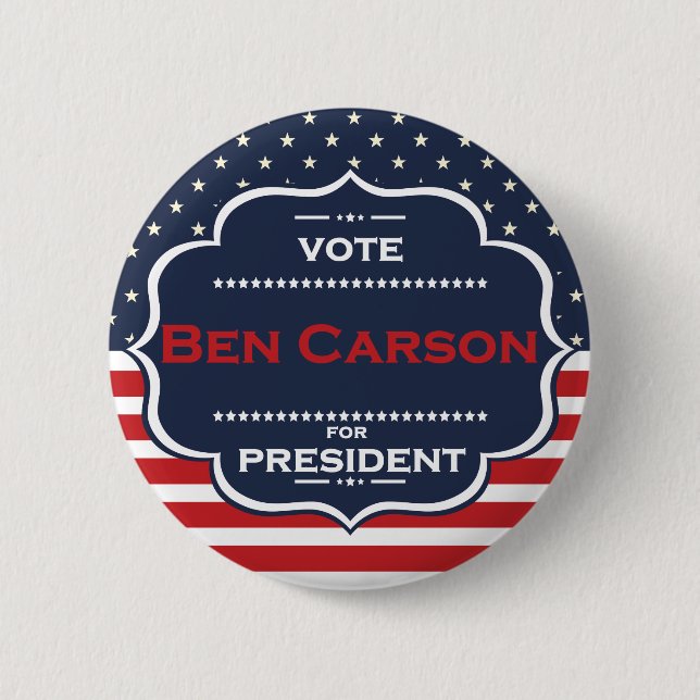 ben carson President Button (Vorderseite)
