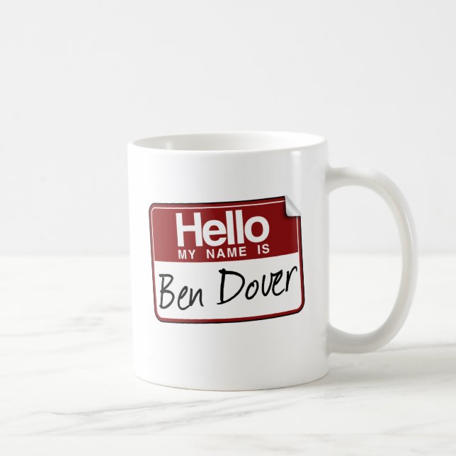 BEN DOVER KAFFEETASSE (Rechts)
