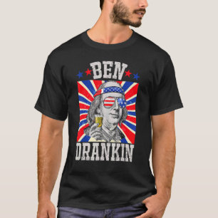 Ben Drankin 4. Juli Patriotic T-Shirt