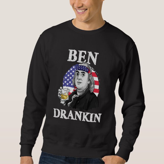 Ben Drankin  American Flag 4th Of July Tee (Vorderseite)