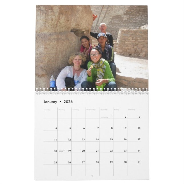 Ben et calendrier de Ladakh 2008 de Sherie (Jan 2026)