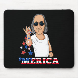 Ben Franklin 4. Juli Merica  Mousepad