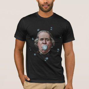 Ben Franklin avec la gomme à bulles T-Shirt