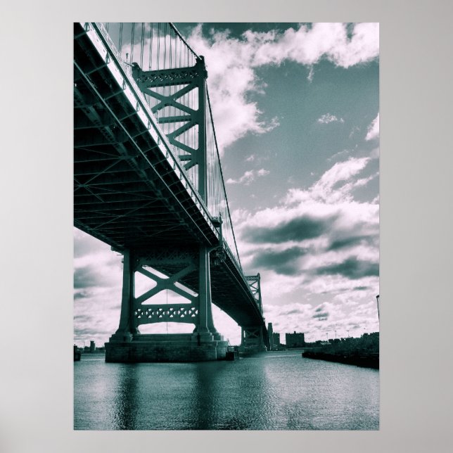 Ben Franklin Bridge Poster (Vorne)